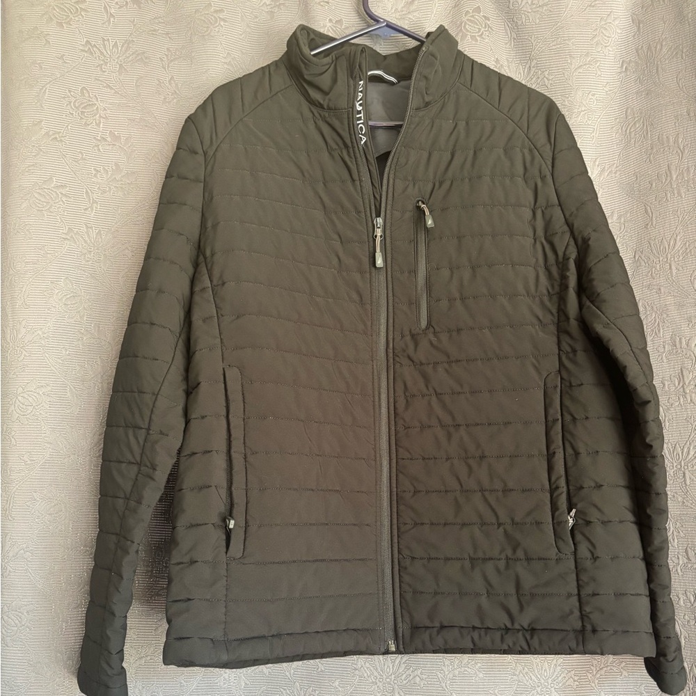 Nautica Black Quilted Puffer Jacket